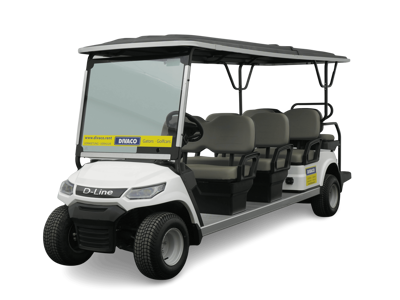 Divaco.rent Golfcart 8-Sitzer Elektro