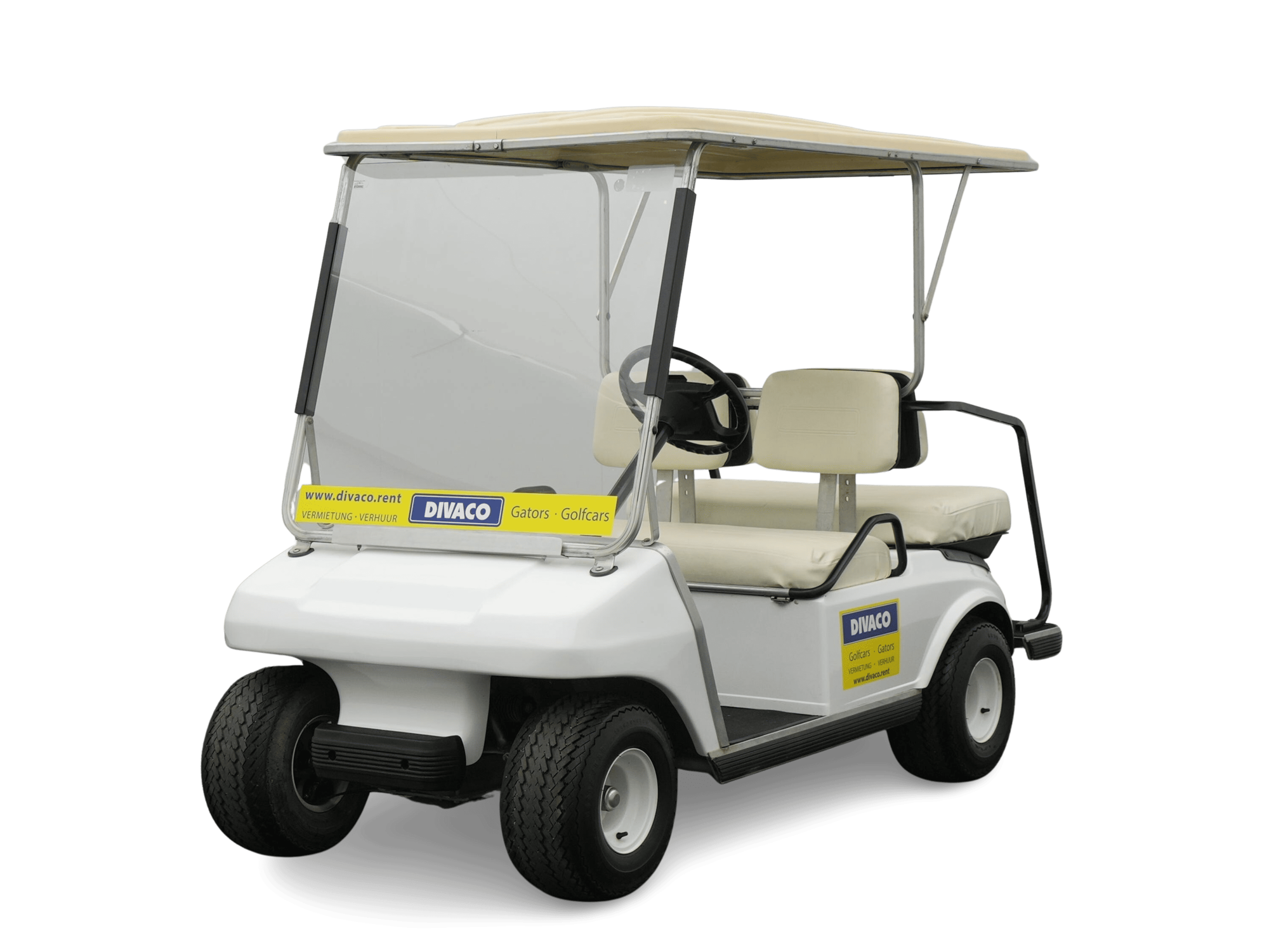 DIVACO.RENT Golfcart 4-Sitzer elektrisch