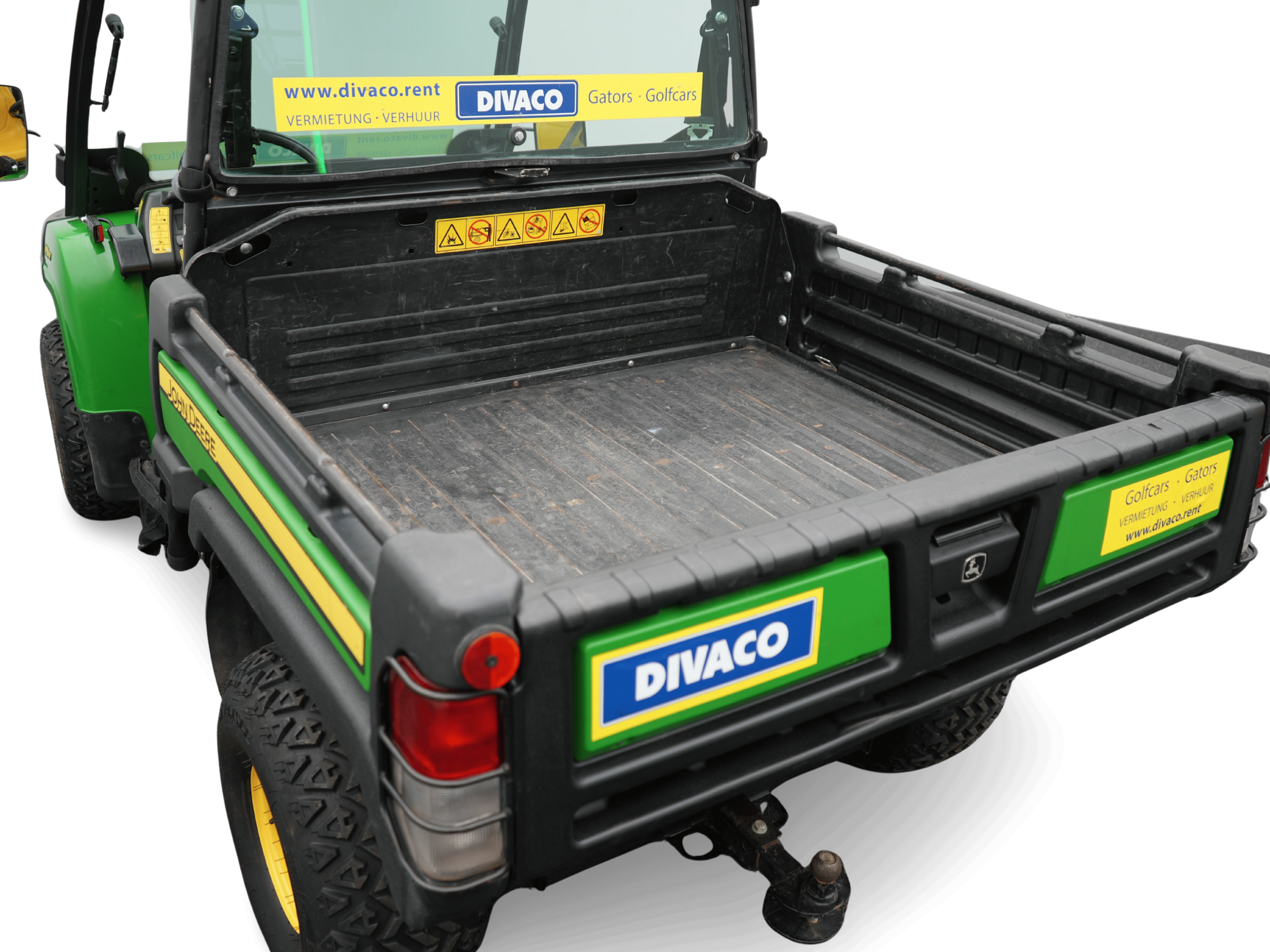 DIVACO.RENT John Deere Gator HPX815E Diesel Offroad Ladefläche