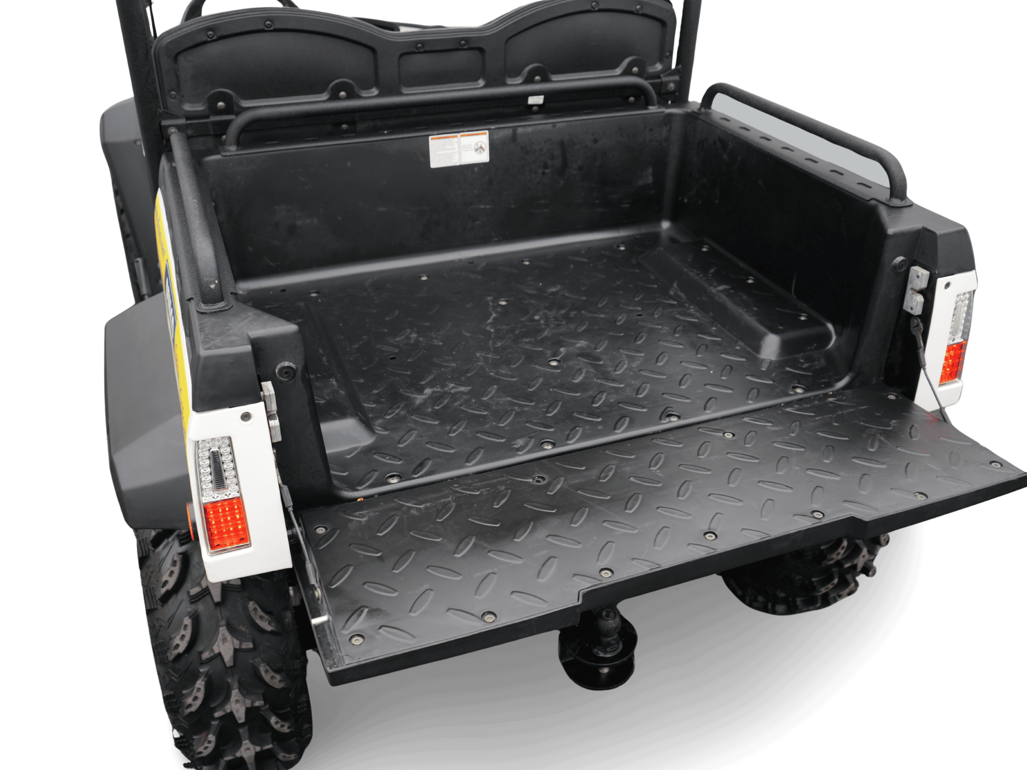 DIVACO Off-Road 4x4 2-Seater Electric Gator cargo bed