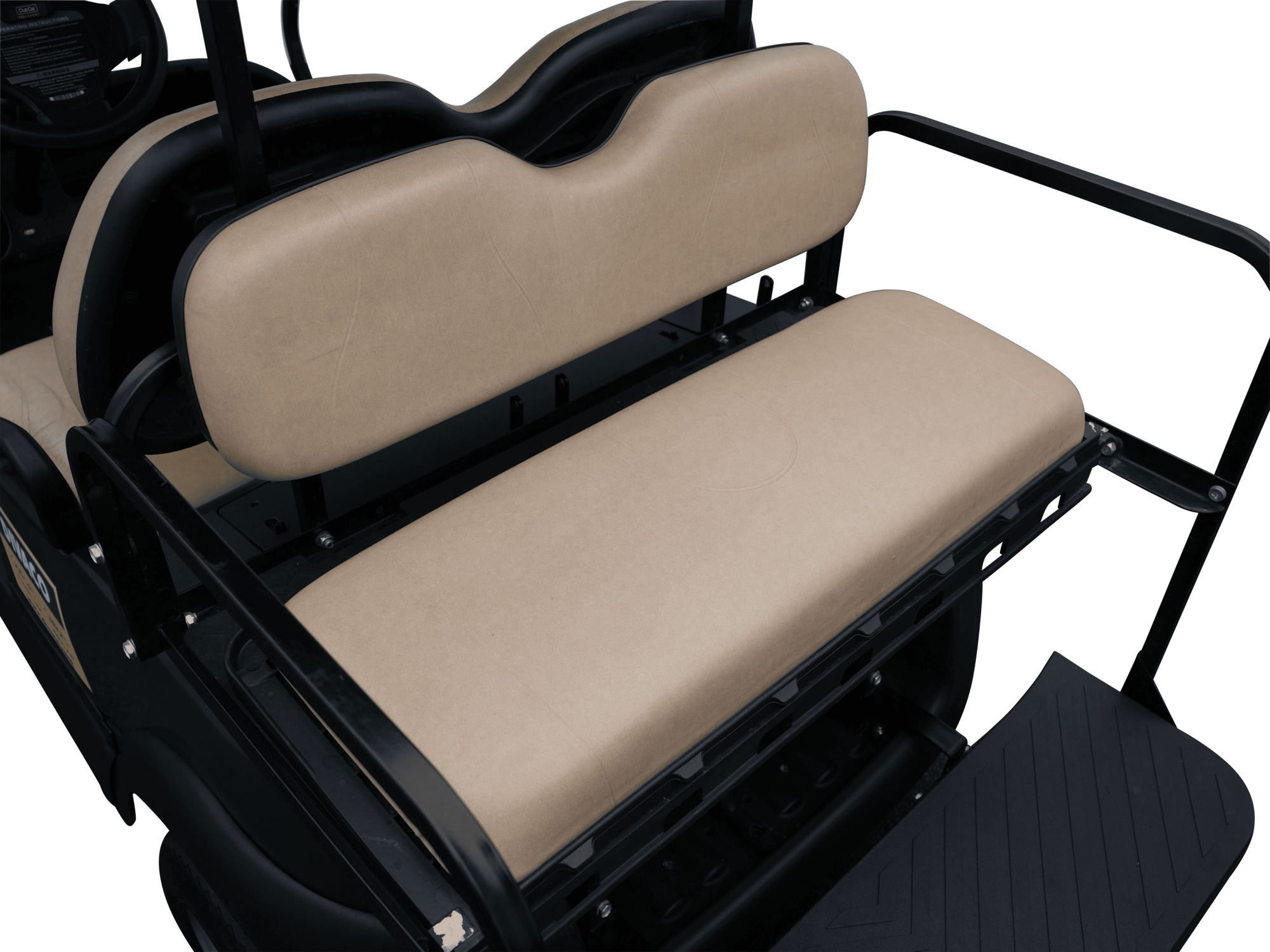 DIVACO.RENT Golf Cart 4-Seater Electric Flip Seat Rear Seat