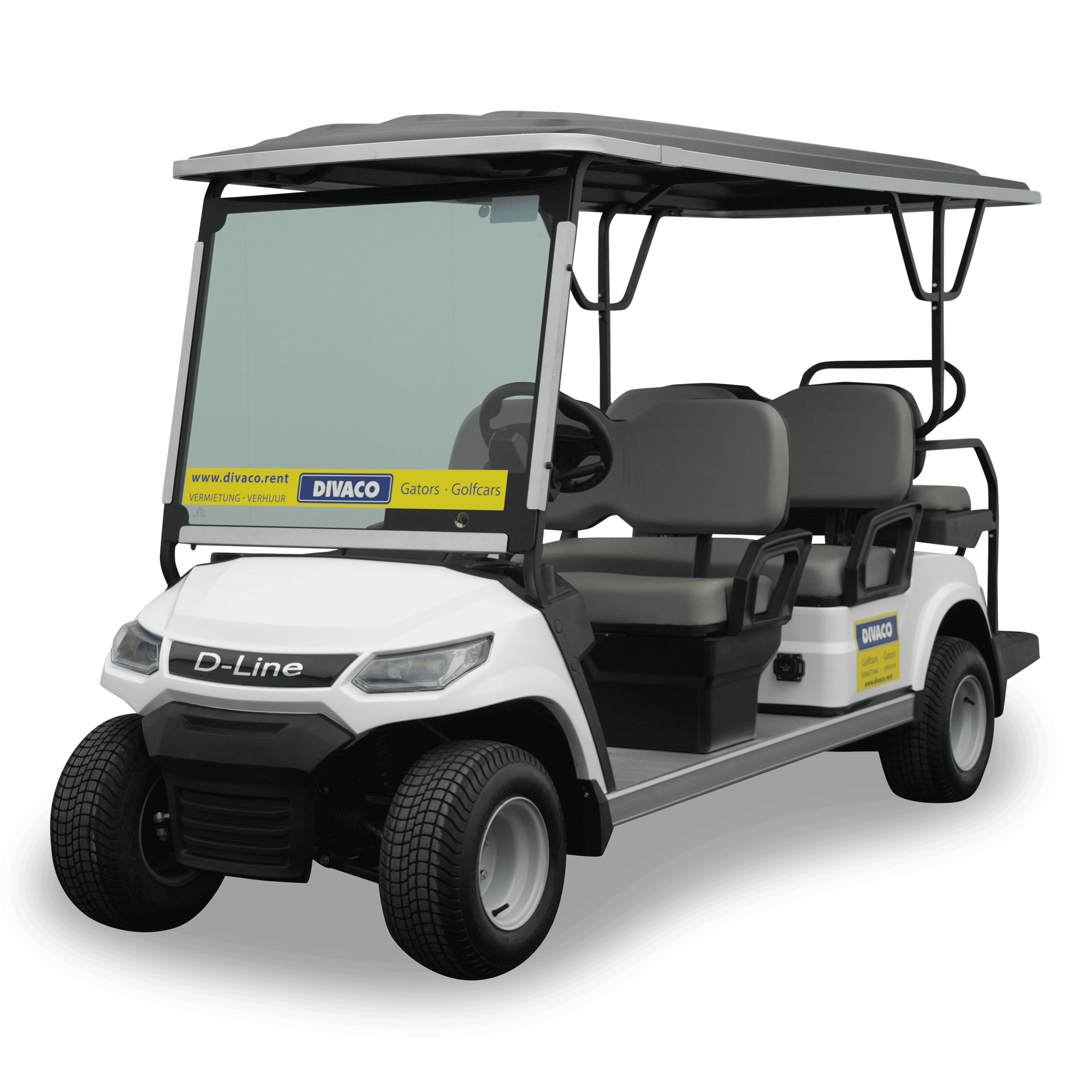 Divaco.rent Golf Cart 6-Seater Electric