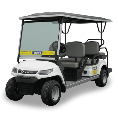 Divaco.rent Golfcart 6-Sitzer Elektro