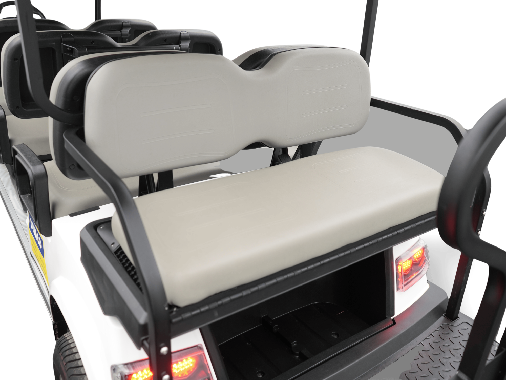 Divaco.rent Golfcart 8-Sitzer Elektro Rücksitz