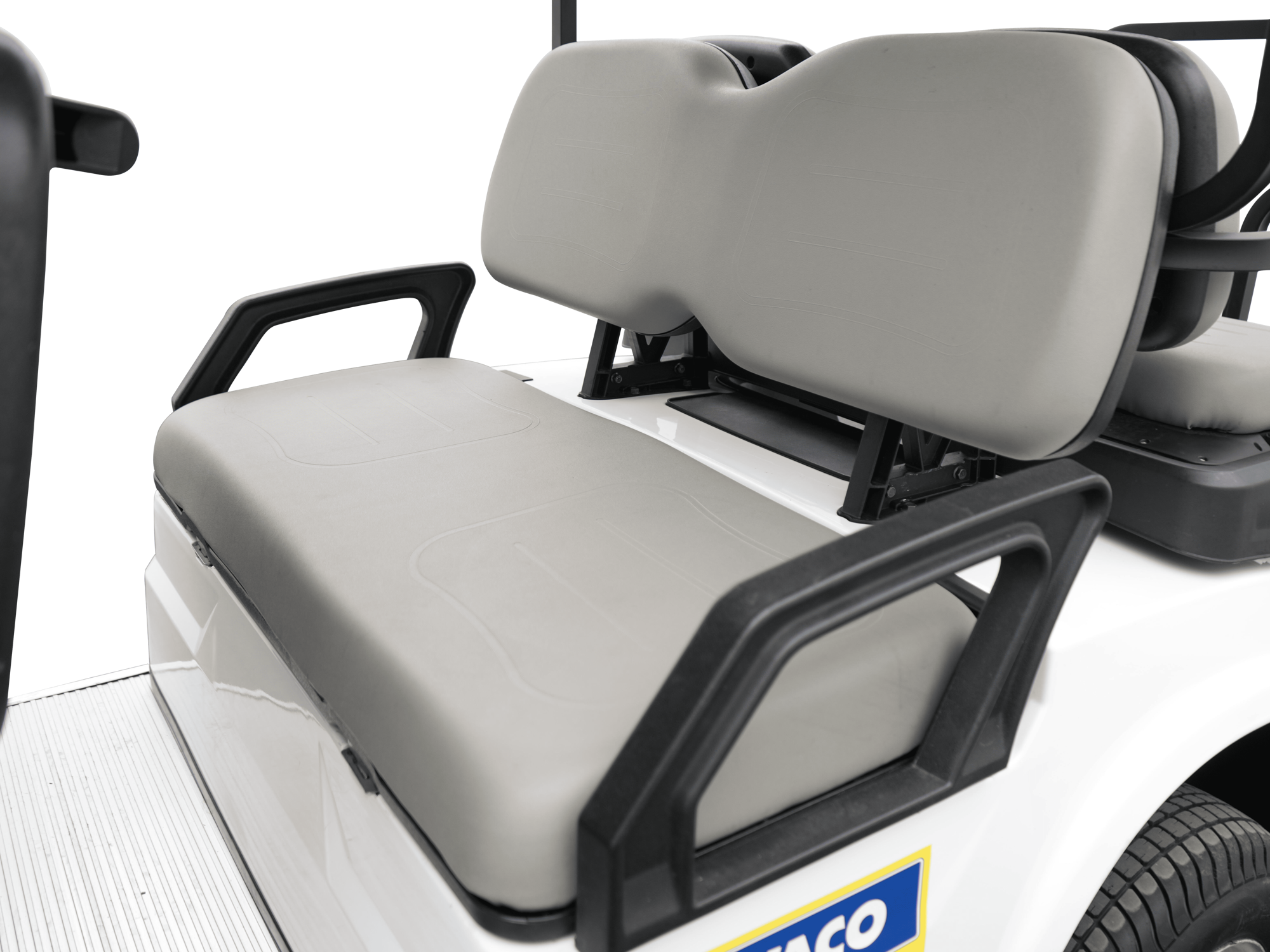 Divaco.rent Golfcart 8-Sitzer Elektro Sitzposition