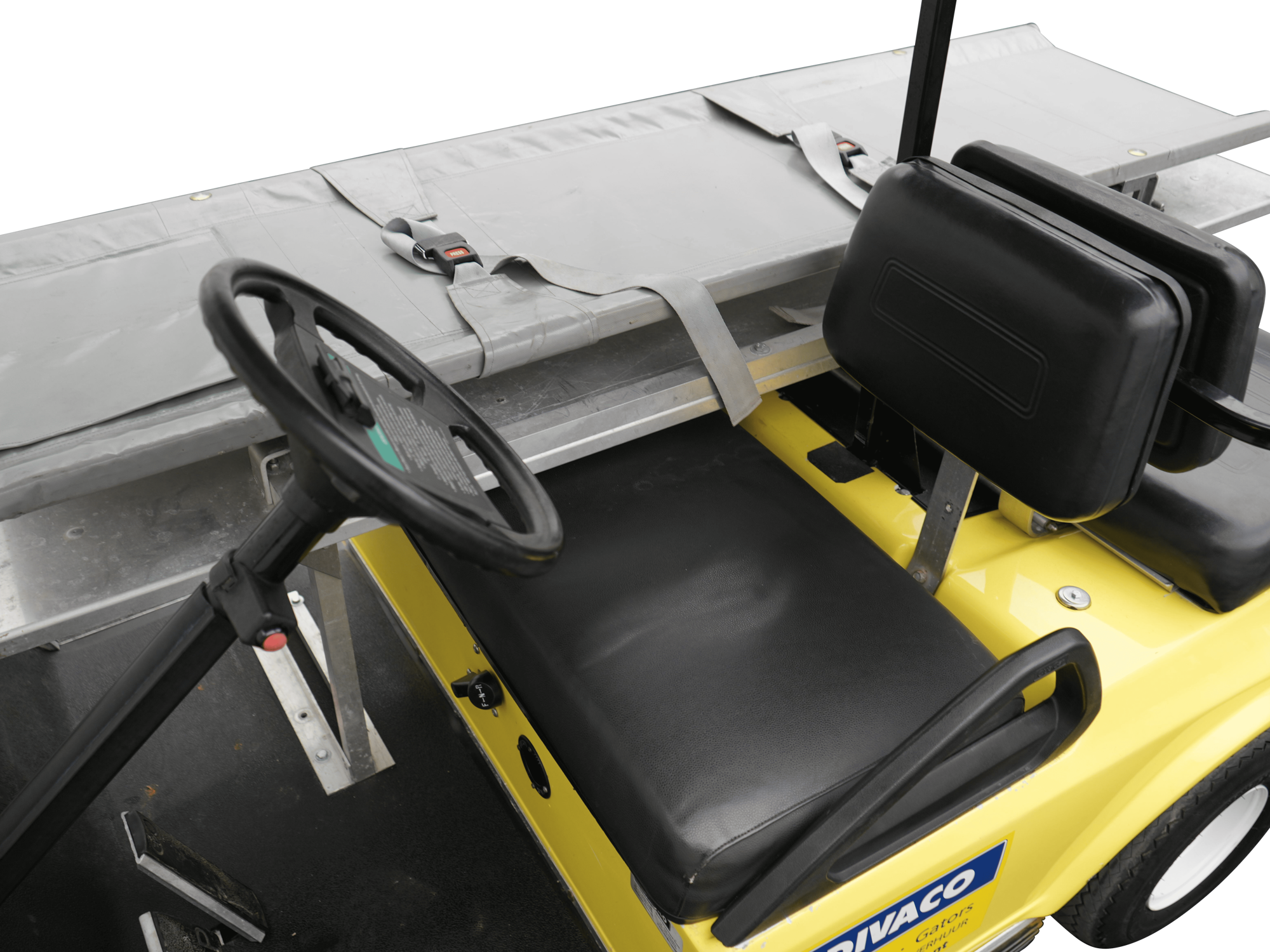 Divaco.rent First Aid Golf Buggy 2-Seater Electric Gator Off-Road Driver Seat