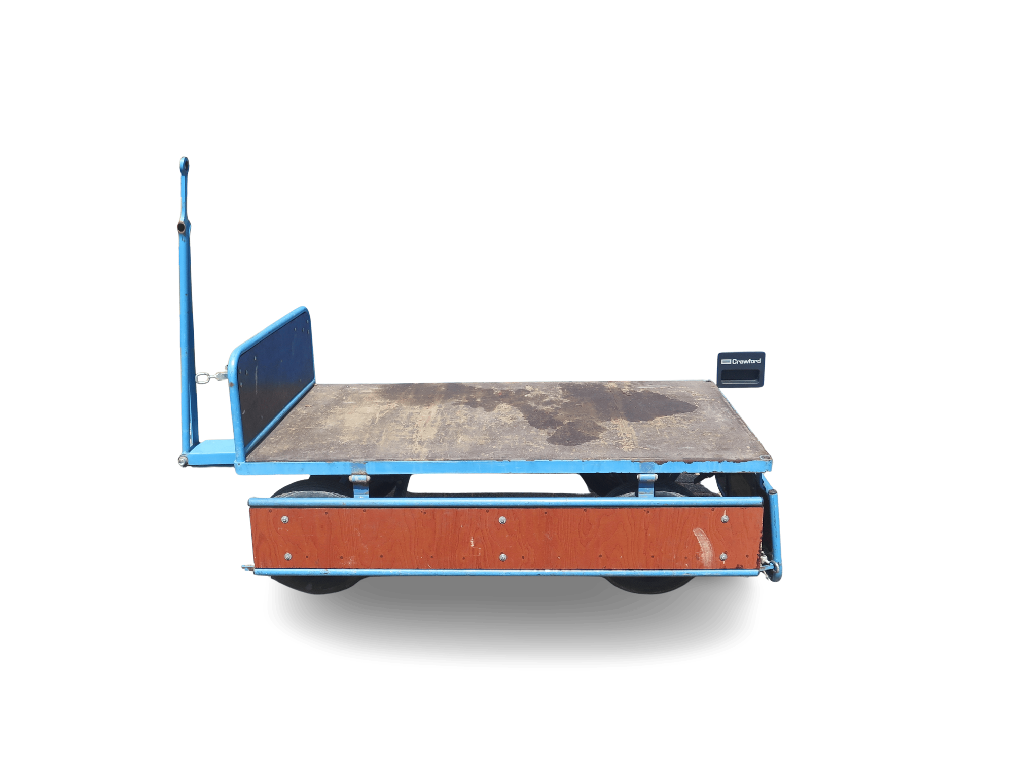 DIVACO Cargo Trailer 4-Wheel with 3-Sided Opening